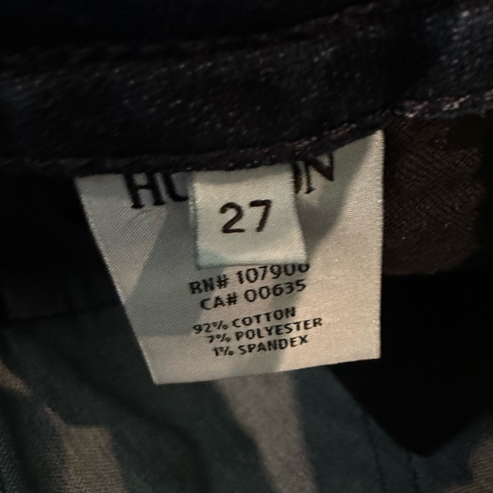 HUDSON Bootcut Classic Dark Wash Jeans Size 27 - Picture 3 of 5
